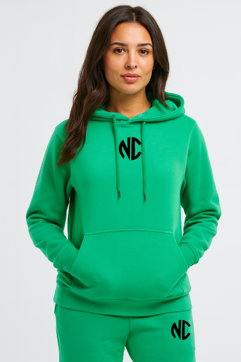 Grassgreen NC Fluffy Set Hoodie & Broek