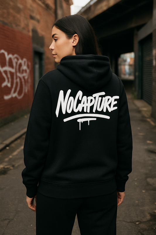Black NC Fluffy Set Hoodie & Broek